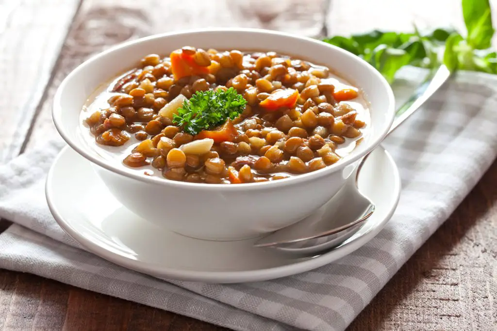 What happens when you freeze lentil soup?