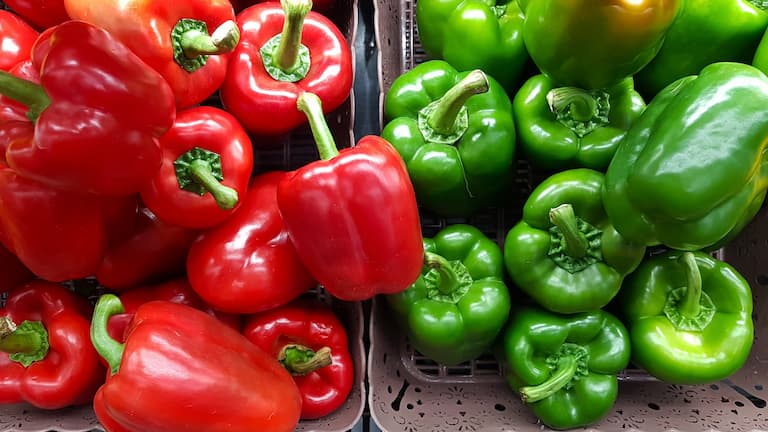 Bell peppers: How long do they last once frozen