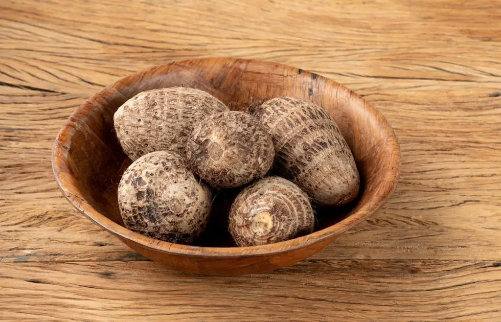 Yams in a bowl: Yams are easy to freeze