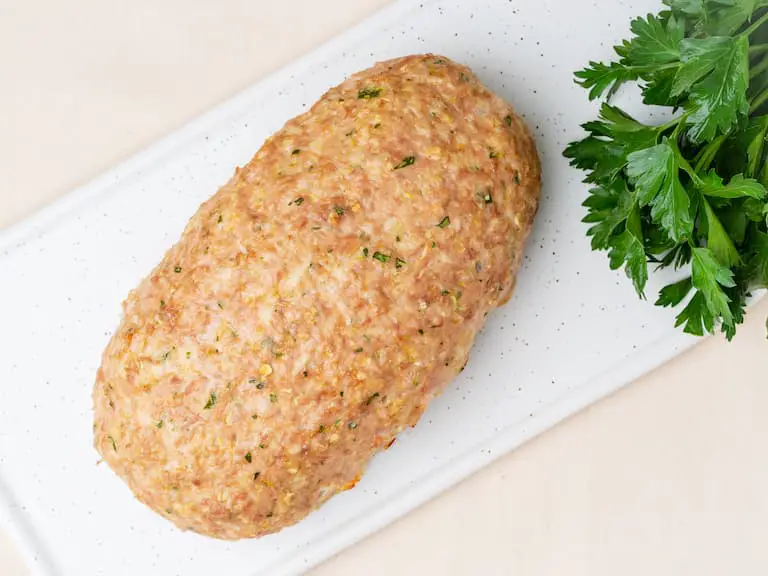 How to freeze uncooked meatloaf