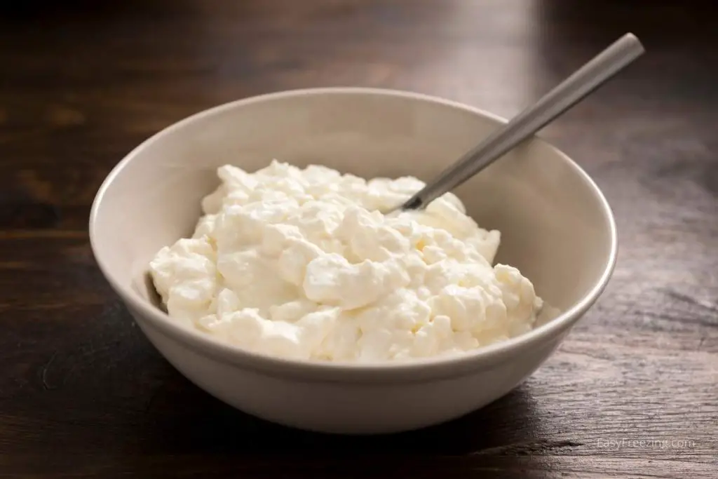 How long will cottage cheese last in the freezer