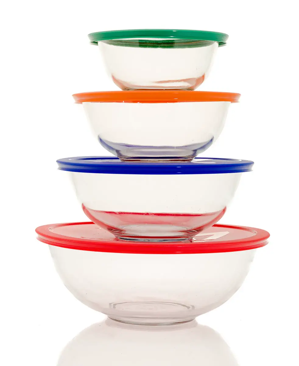 Pyrex bowls: Freezing food in Pyrex dishes