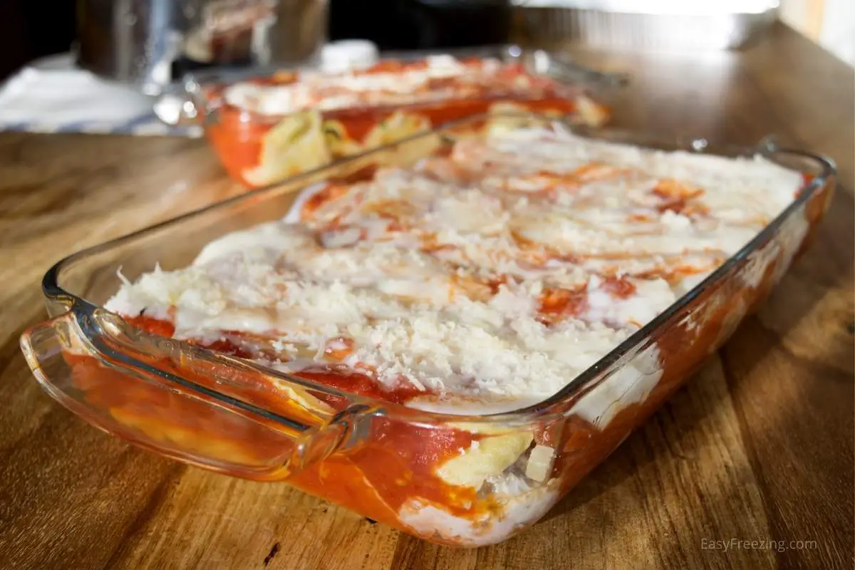 Lasagna in pyrex dish: Can you freeze food in Pyrex