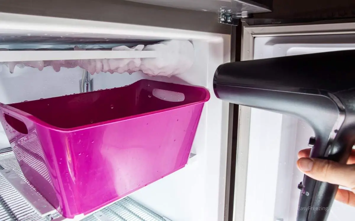 Use a Hair Dryer To Defrost Your Freezer