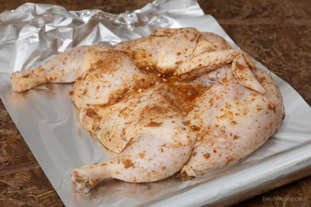 Chicken on foil: How to prevent freezer burn chicken
