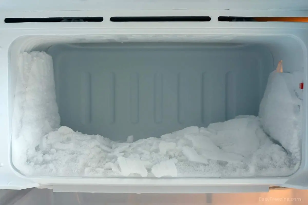 Icy freezer: is ice buildup in freezer bad