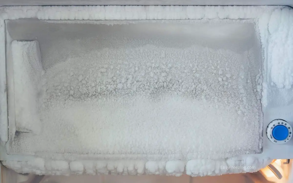 Frost covered freezer: Is it ok to eat the frost