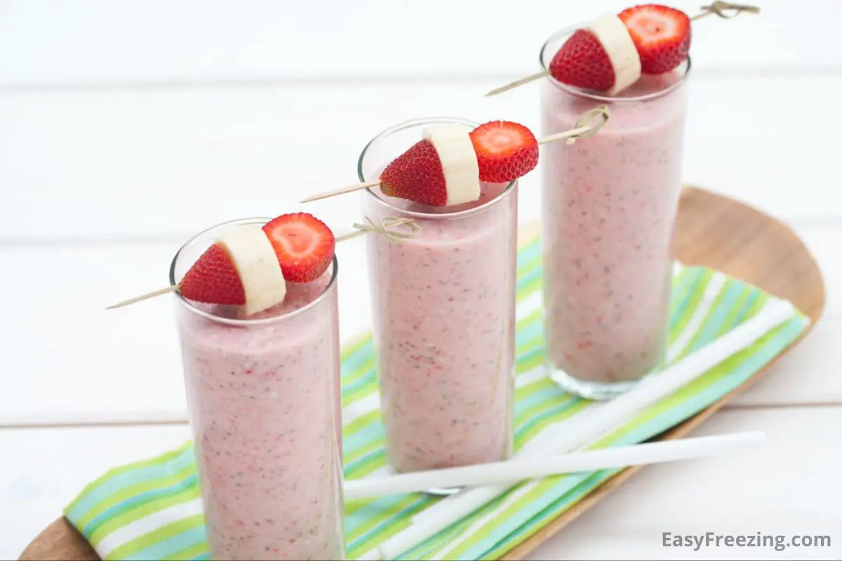 Banana Strawberry Smoothie