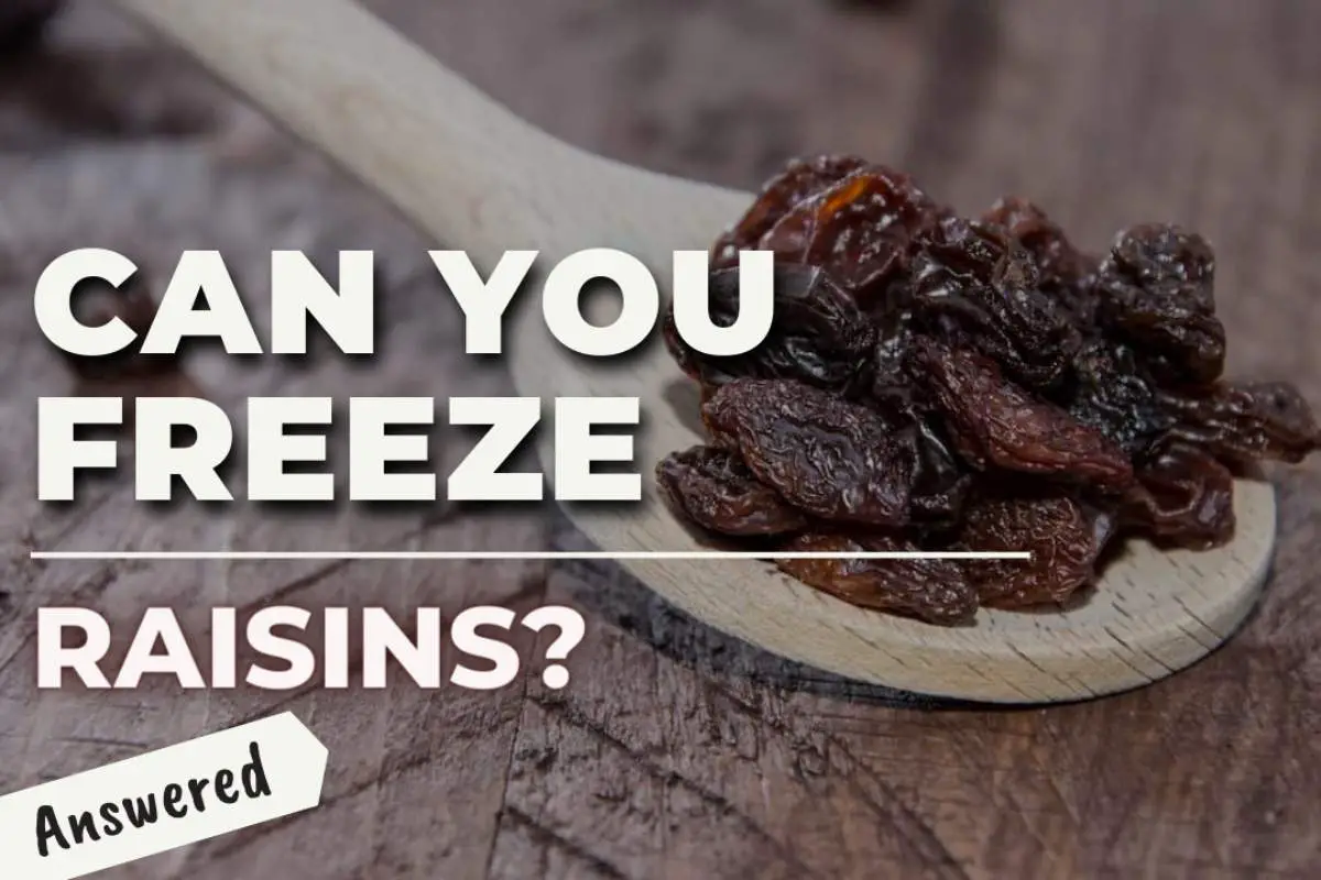 Can you freeze raisins