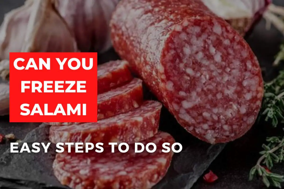 Can You Freeze Salami