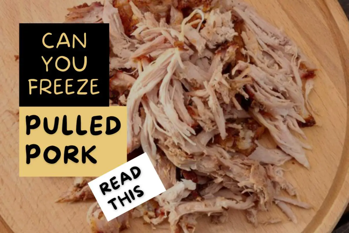 Can you freeze Pulled pork