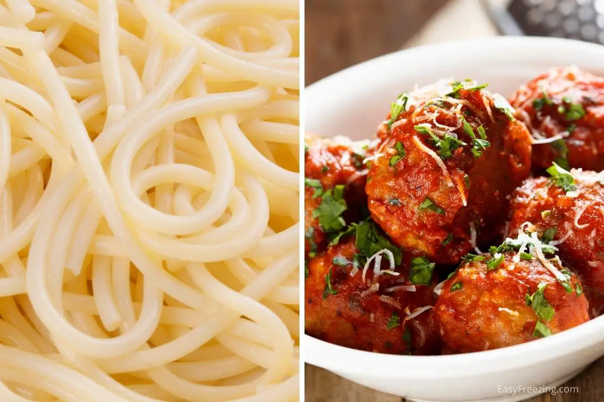 Freezing Spaghetti And Meatballs Separately