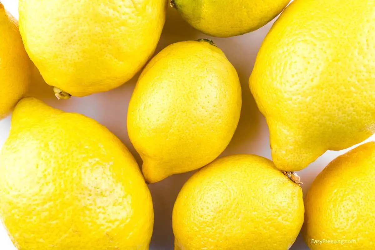 How to Freeze Whole Lemons 