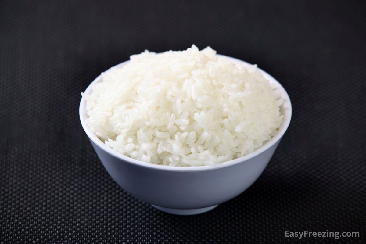 Reheating Frozen Rice