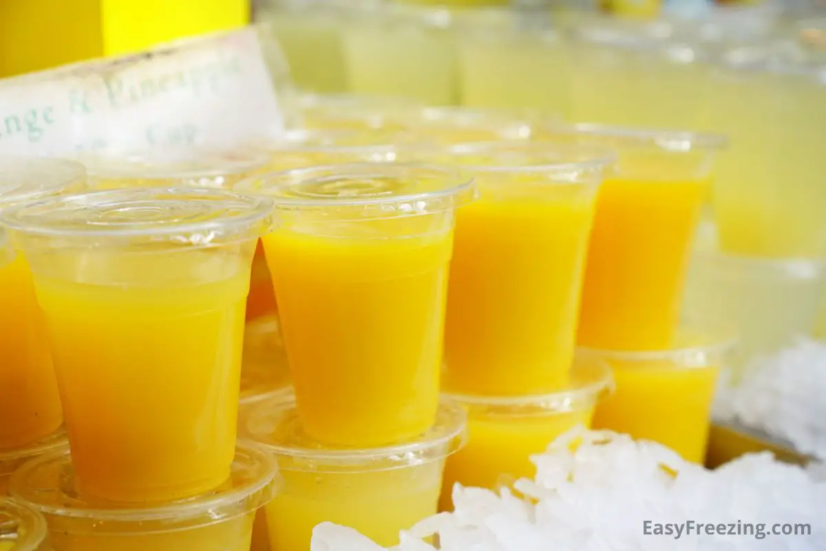 What Happens to Juice When You Freeze It?