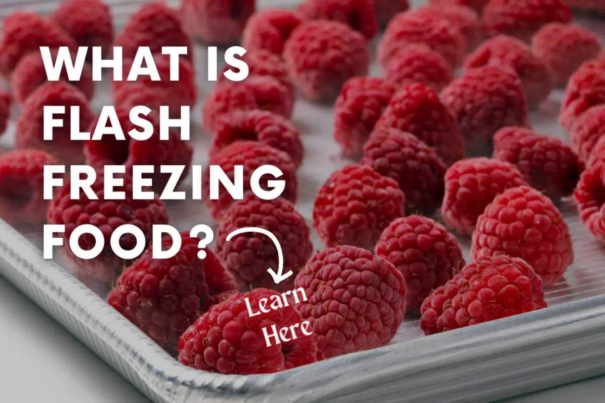 What is Flash Freezing Food