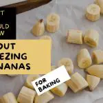 Freezing Bananas for Baking? (What You Should Know)
