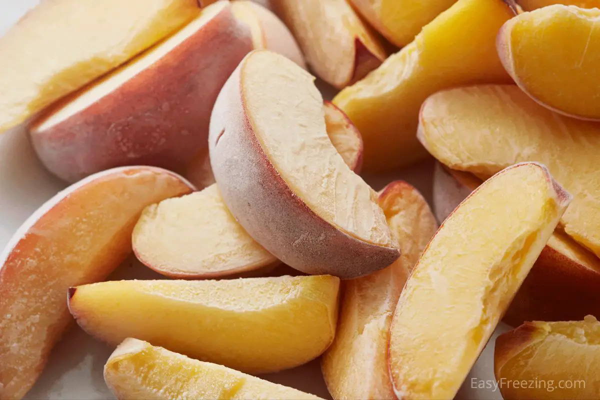 How to Freeze Fresh Peaches?