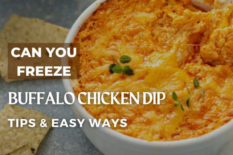 Can You Freeze Buffalo Chicken Dip? (Cooked & UnCooked)