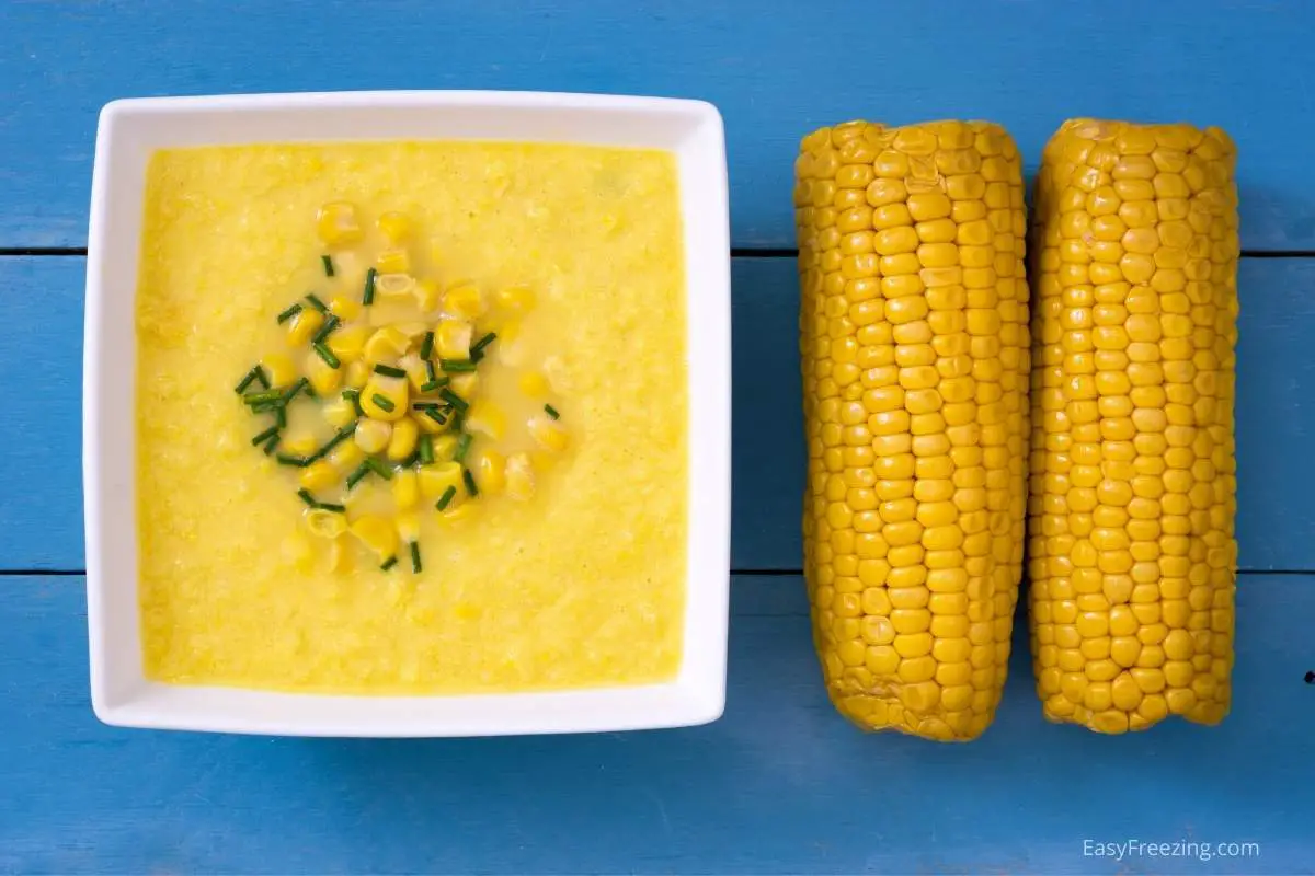 How to Freeze Fresh Sweet Corn With Cream & Butter