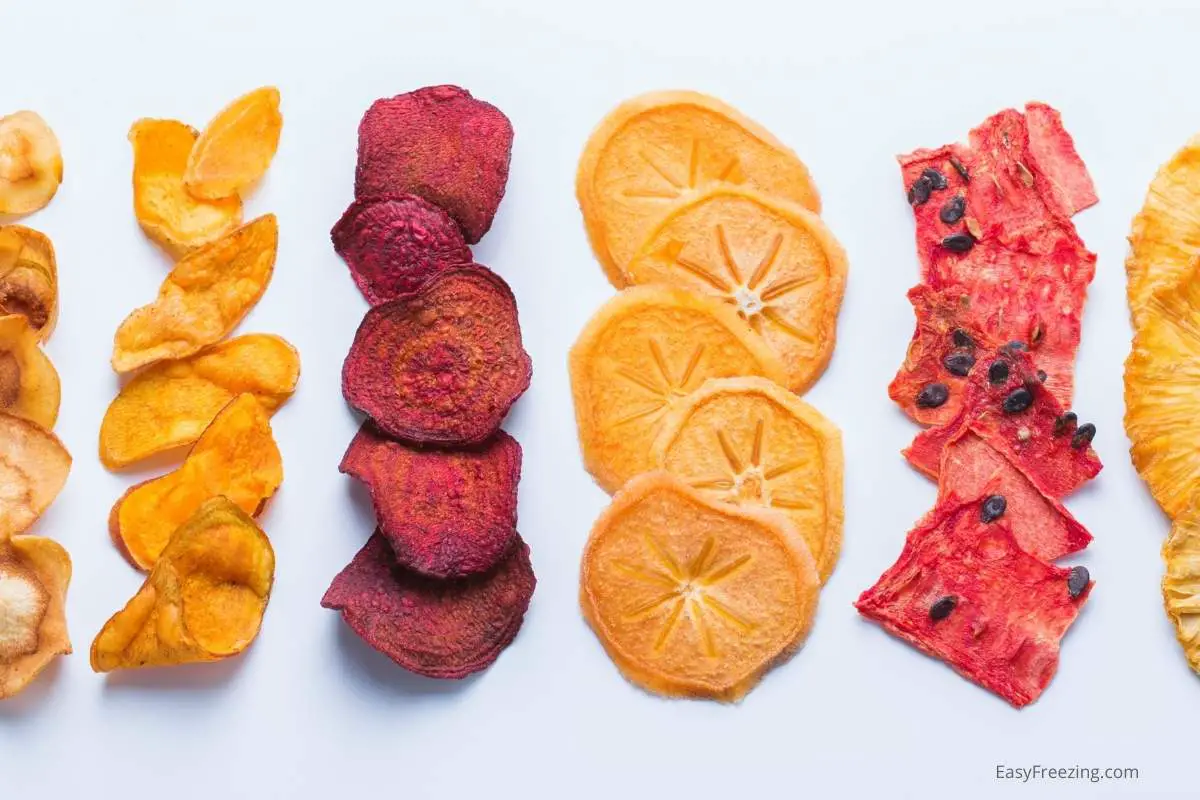 how to freeze dehydrated food