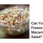 Can You Freeze Macaroni Salad